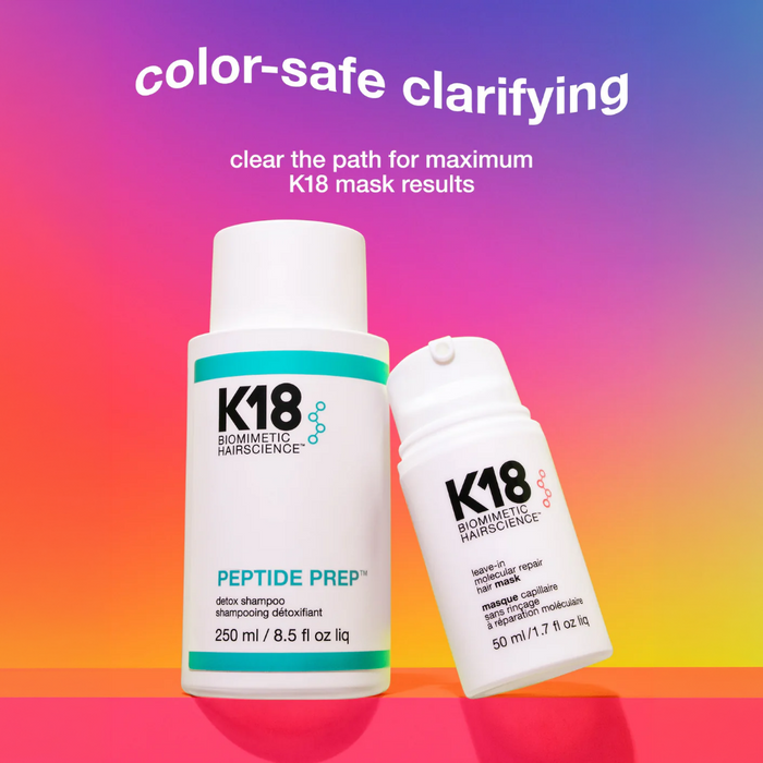 K18 Biomimetic Hairscience Peptide Prep Detox Shampoo 250ml