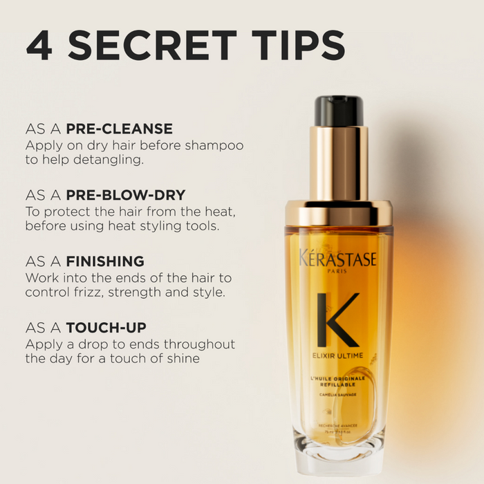 Kérastase Elixir Ultime L'Huile Originale Hair Oil Refill 75ml