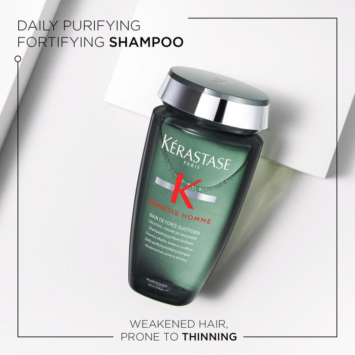 Kérastase Genesis Homme Bain De Force Quotidien Fortifying Shampoo 250ml