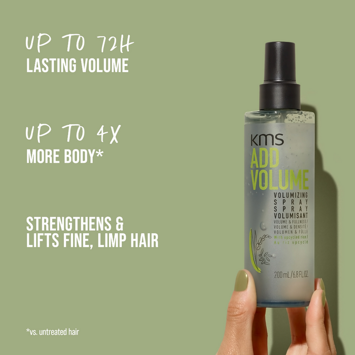 KMS Add Volume Buildable Volumising Spray 200ml