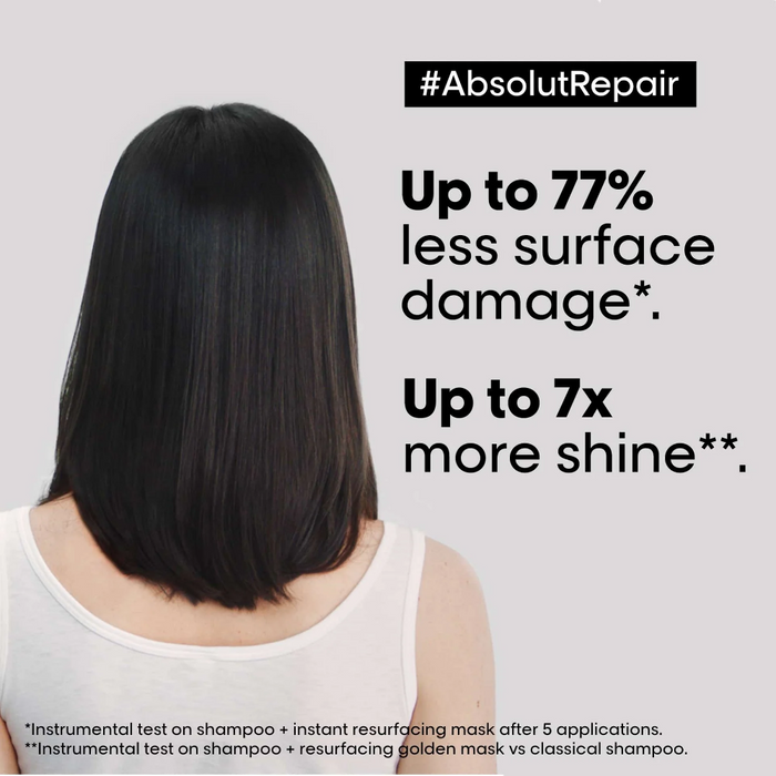 L'Oreal Professionnel Serie Expert Absolut Repair Protein + Gold Quinoa Instant Resurfacing Conditioner 750ml