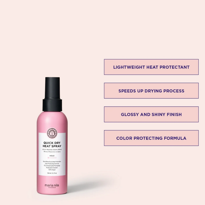Maria Nila Style & Finish Quick Dry Heat Spray 150ml