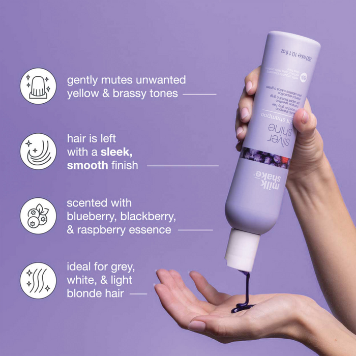 milk_shake Silver Shine Light Shampoo 300ml