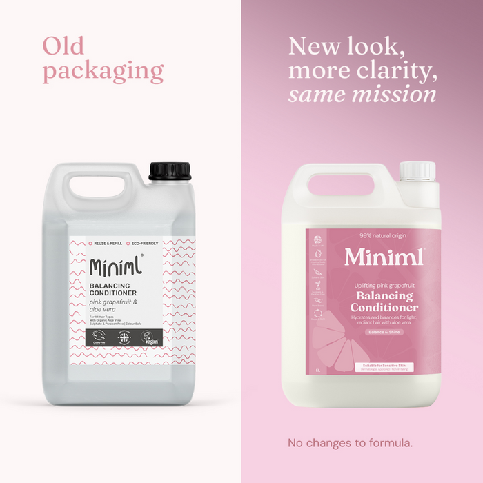 Miniml Eco-Friendly Conditioner Pink Grapefruit + Aloe Vera 5000ml