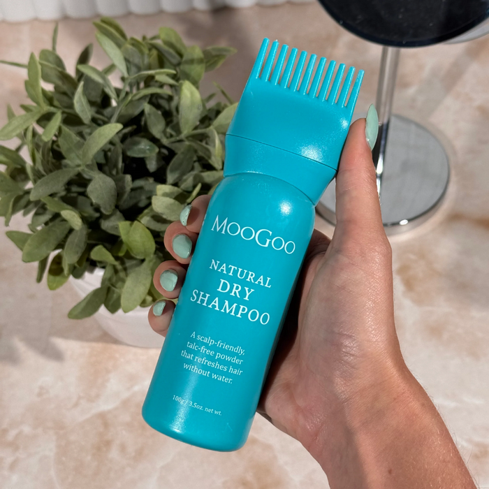 MooGoo Natural Scalp-Friendly Dry Shampoo Powder 100g