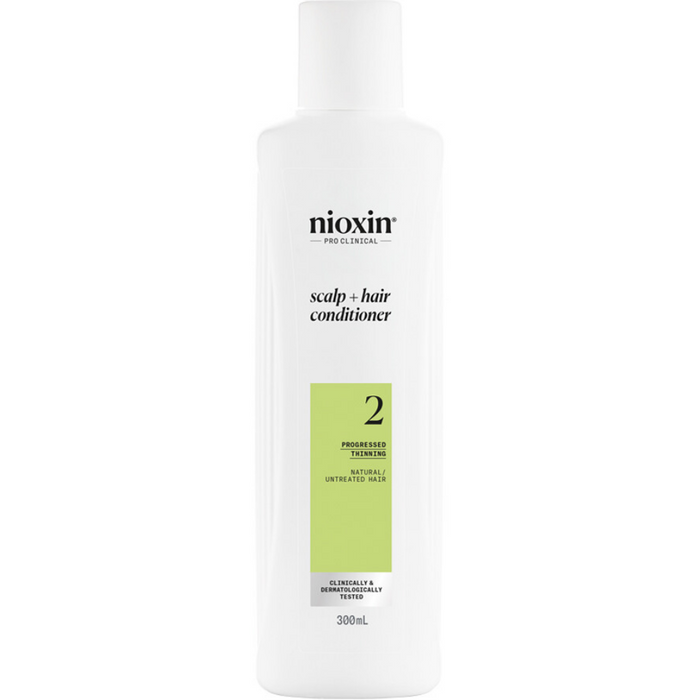 Nioxin System 2 Scalp Therapy Conditioner for Natural Hair with Progressed Thinning 300ml