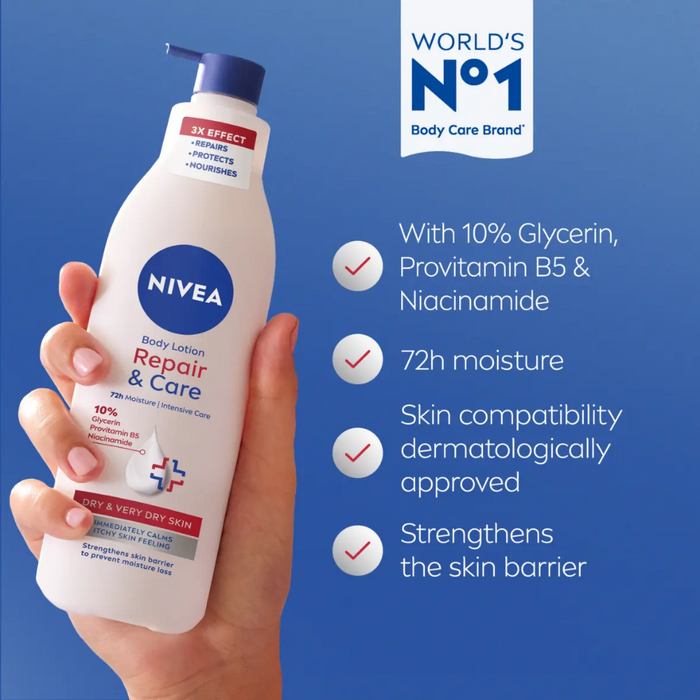 Nivea Repair & Care Intense Moisture Body Lotion 400ml