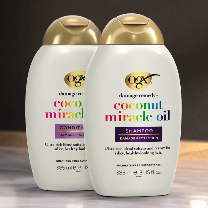 OGX Damage Remedy+ Coconut Miracle Oil Damage Repair Shampoo 385ml