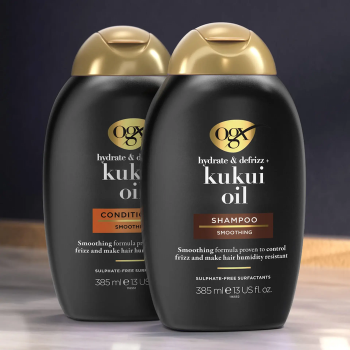 OGX Hydrate & Defrizz+ Kukui Oil Conditioner 385ml