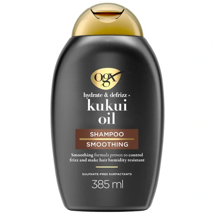 OGX Hydrate & Defrizz+ Kukui Oil Shampoo 385ml