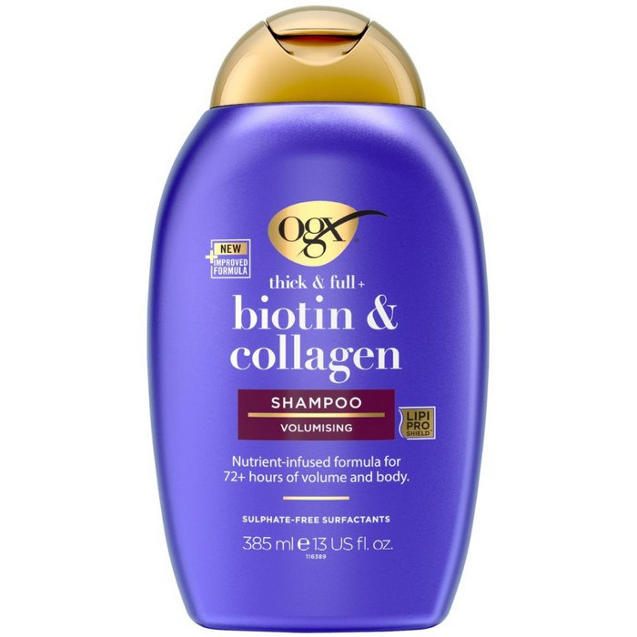 OGX Thick & Full+ Biotin & Collagen Volume Shampoo 385ml