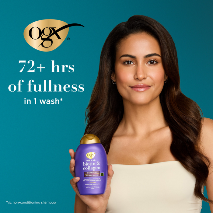 OGX Thick & Full+ Biotin & Collagen Volume Shampoo 385ml