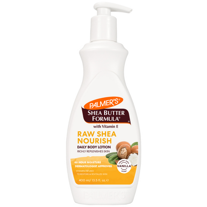 Palmer's Raw Shea Nourish Vitamin Infused Daily Body Lotion 400ml