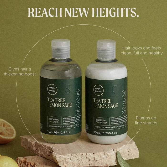 Paul Mitchell Tea Tree Lemon Sage Thickening Body Builder Shampoo 300ml