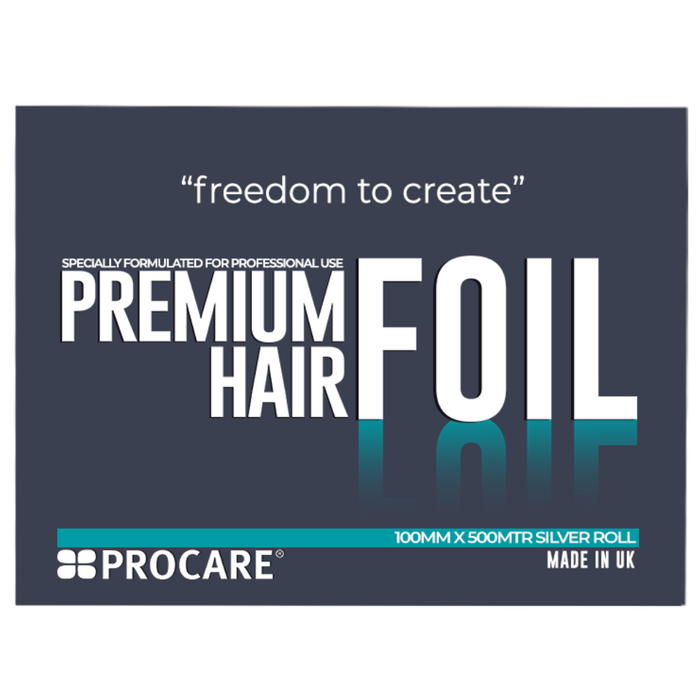 Procare Premium Silver Hair Foil 100mm x 500mtr