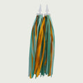Streamers groen-oranje - BikeFlip